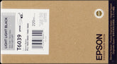 Cartucho de tinta original Epson T6039 preto claro - C13T603900
